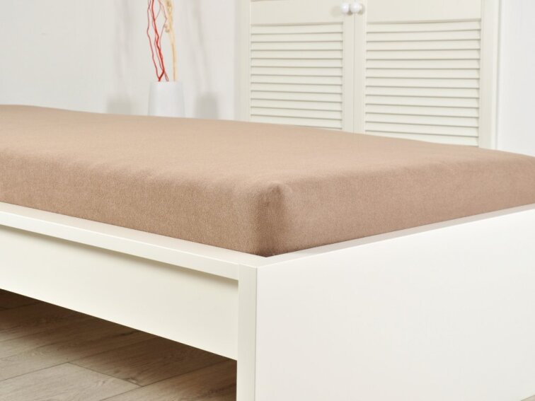 Prostěradlo FROTÉ dětské - Ořechová