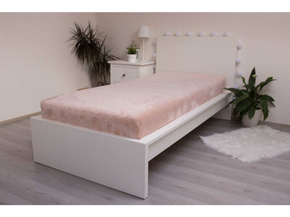 Mikroflanelové prostěradlo EXCLUSIVE - kávová