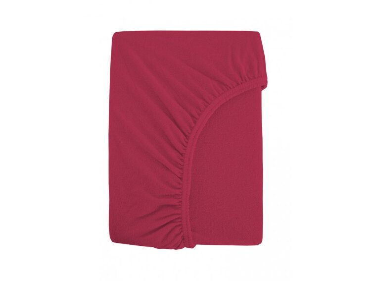 Prostěradlo Froté IDEAL - Vínová