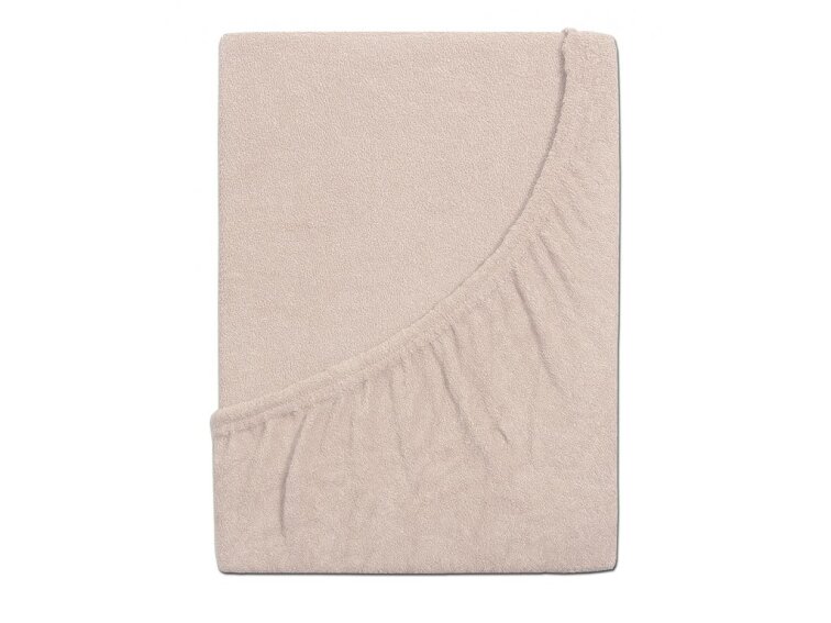 Prostěradlo FROTÉ dětské - Kávová