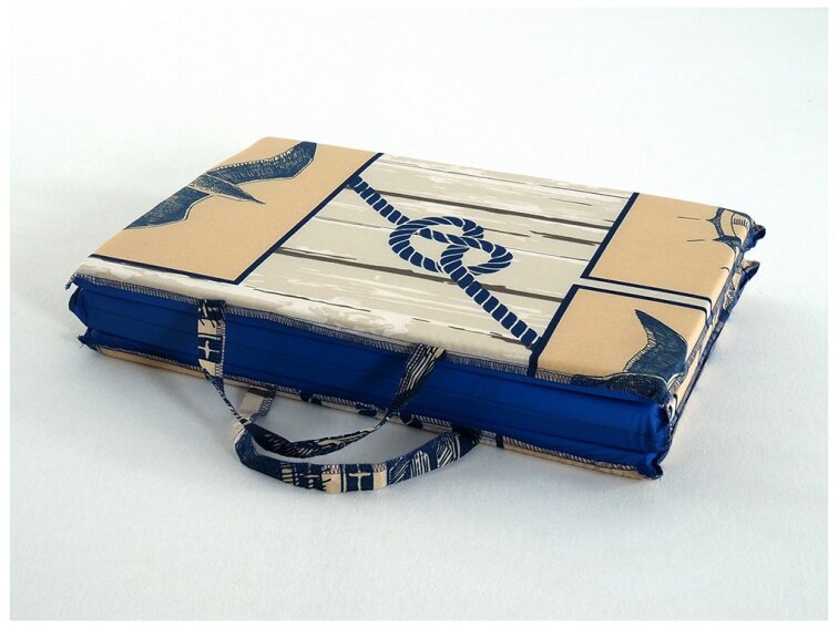 Plážové lehátko - béžové marine