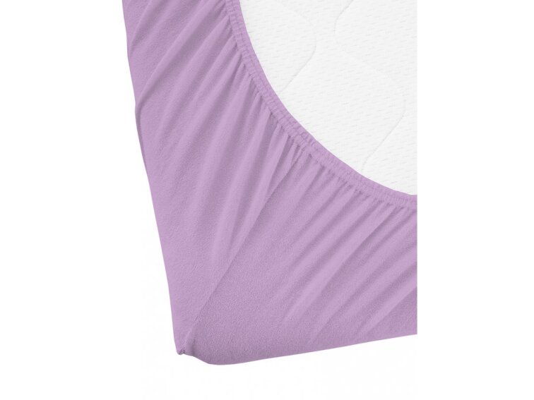 Prostěradlo Froté IDEAL - Fialová