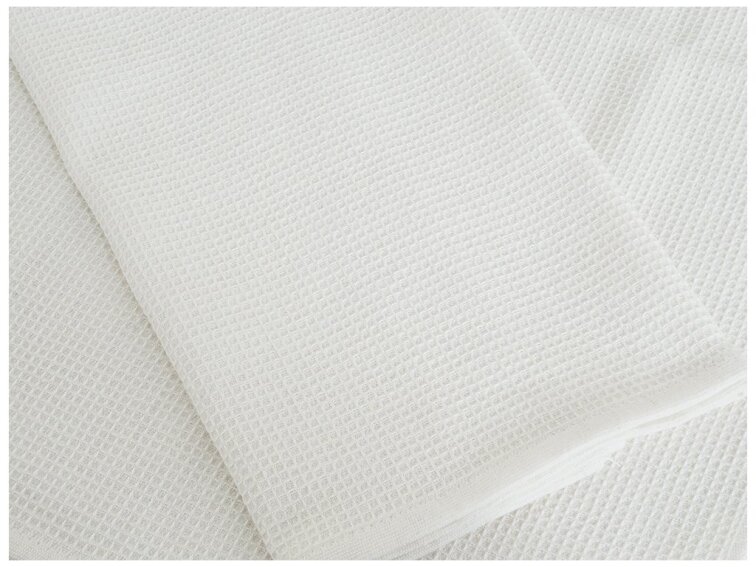 Kuchyňská utěrka wafle 40x60 cm, 3ks v balení - Bílá