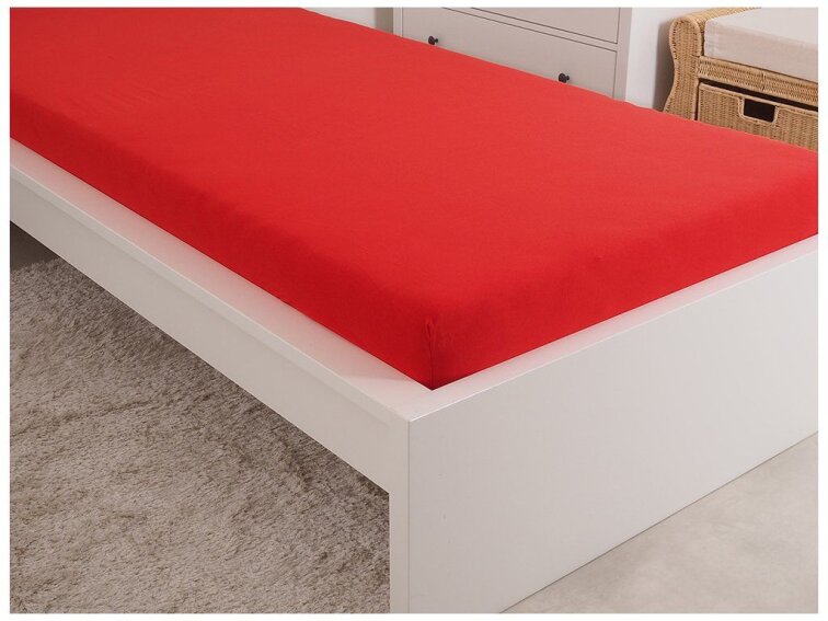 Dětské prostěradlo Jersey 70x140 II.jakost - červená