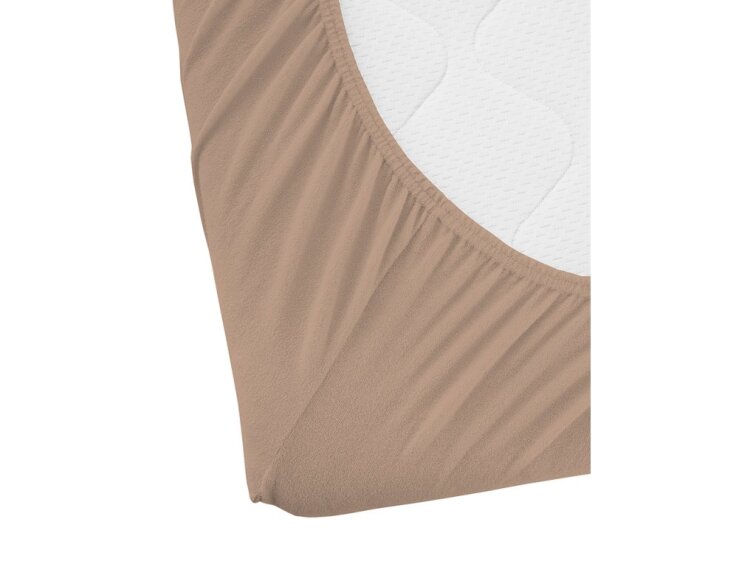 Prostěradlo Froté IDEAL - Ořechová