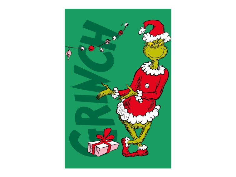Dětská fleec deka 100x150 - Grinch Presents