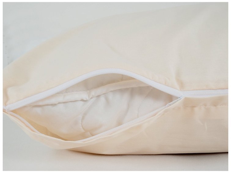 Povlečení BAVLNA Jednobarevné uzavírání ZIP - Popelavá