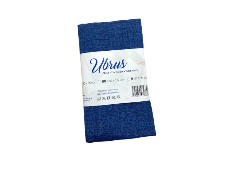 Ubrus DEKOTEX - modrý