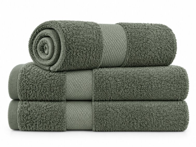 Osuška froté 70x140 Adria - Olivová Smokey (18-0516)