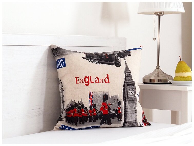 Dekorační polštářek 45x45 - England