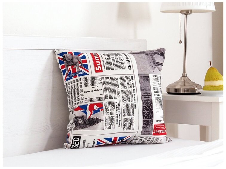 Dekorační polštářek 45x45 - English news