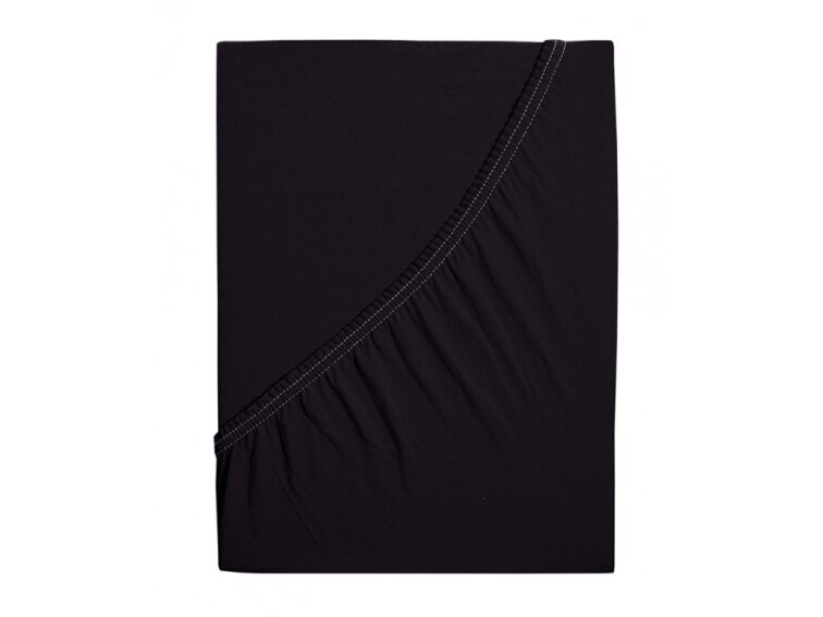 Prostěradlo JERSEY dětské - Černá