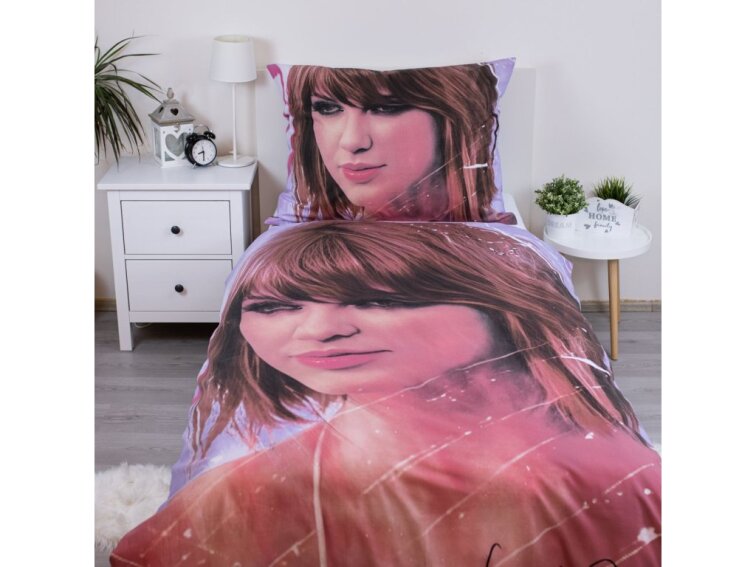 Bavlněné povlečení 140x200 + 70x90 cm - Swiftie