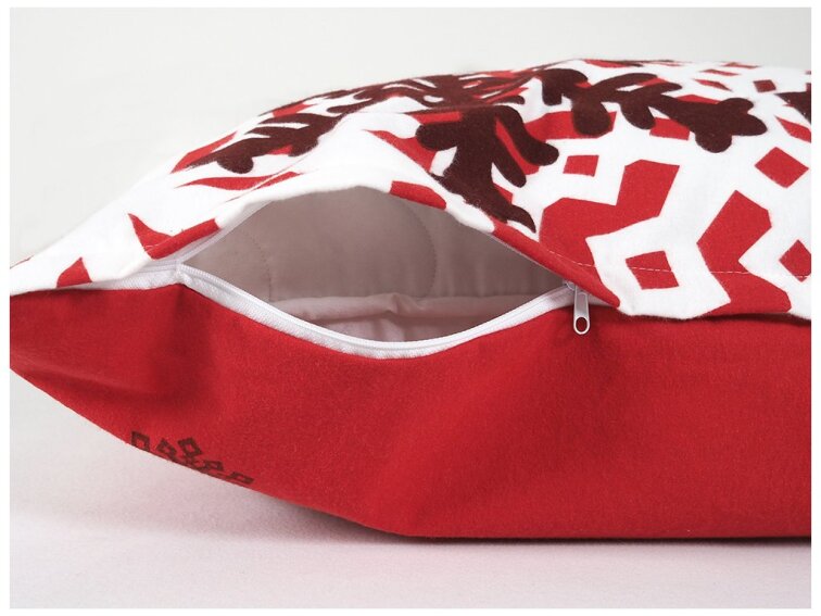 Bavlněné flanelové povlečení české výroby - Červená zimní pohádka