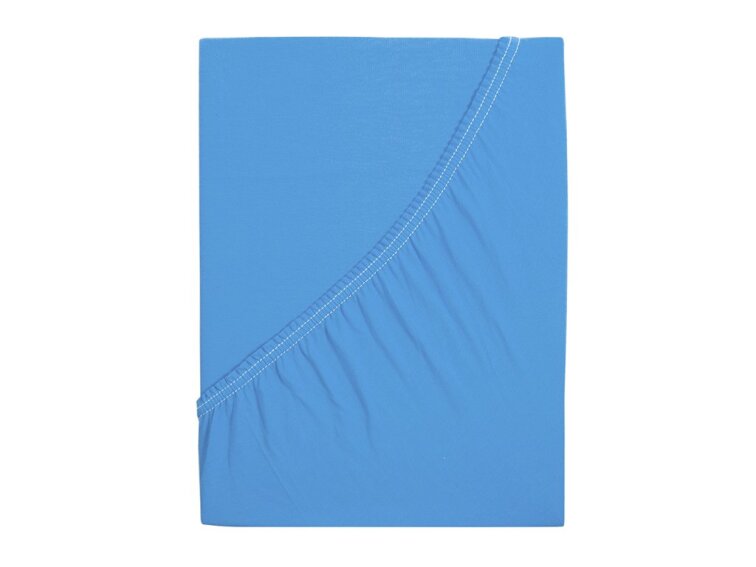 Prostěradlo JERSEY dětské - Nebeská modrá