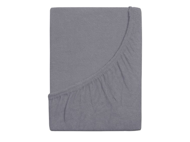 Prostěradlo FROTÉ dětské - Šedá
