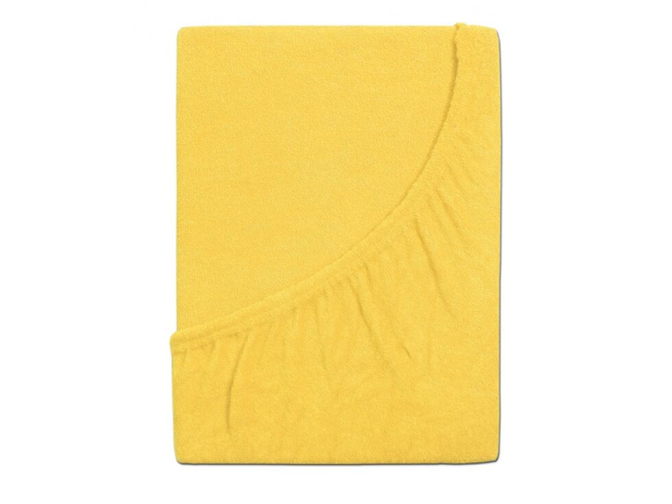 Prostěradlo Froté PERFECT - Žlutá