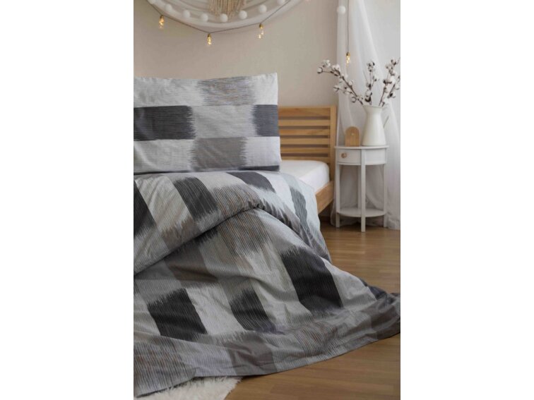 Povlečení BAVLNA 140x200+70x90 - Tahy štětcem