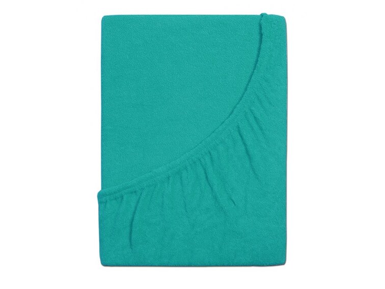 Prostěradlo Froté IDEAL - Zelený tyrkys