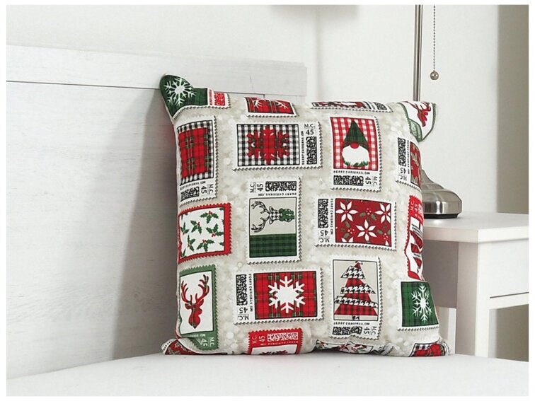 Vánoční dekorační polštářek 45x45 - Vánoce originál