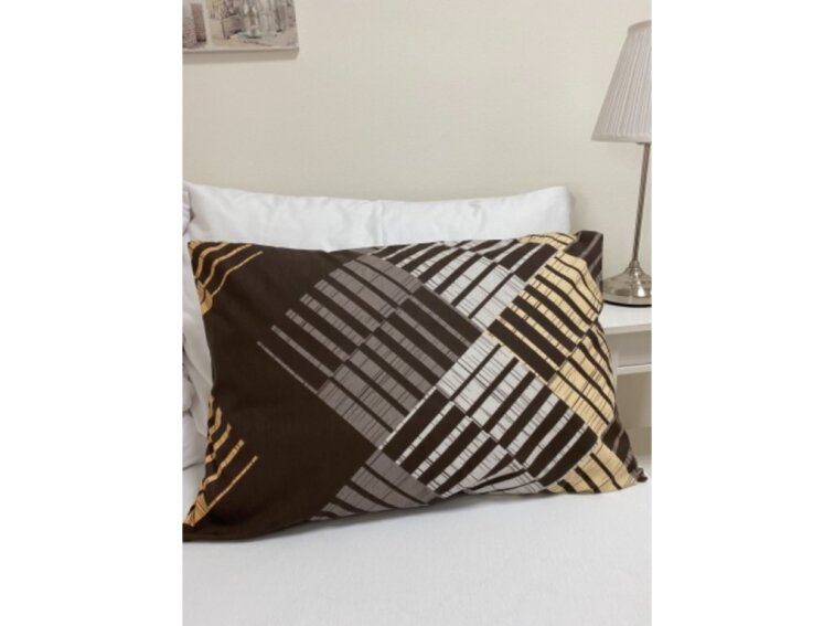 Bavlněný krepový potah na polštářek 50x70 - vzor Pula