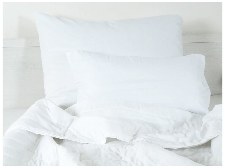 Povlak mikro na polštář 45x75 cm - Bílá