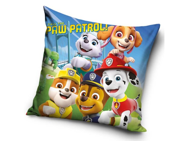 Polštářek licenční 40x40 - Tlapková patrola velká záchrana