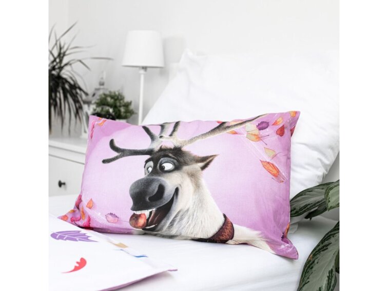 Povlečení bavlněné do postýlky 135x100+40x60 - Frozen 2 "Wind 03" baby