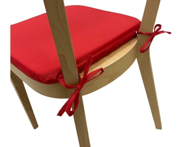 Sedák 40 x 40 cm se šňůrkami - Jahoda