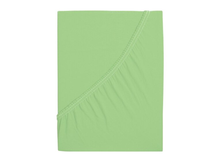 Prostěradlo JERSEY dětské - Světlá zelená