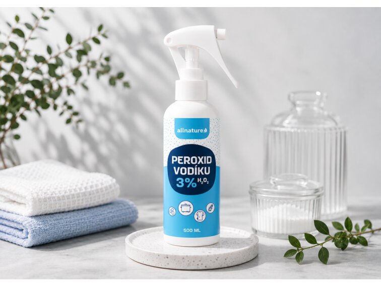 Allnature Peroxid vodíku 3% ve spreji - 500 ml