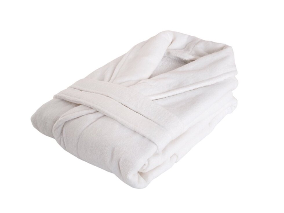 Bavlněný froté župan TOP HOTEL velikost S-XXL Bílý