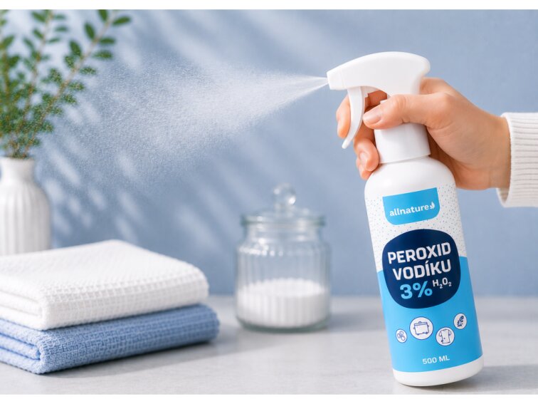 Allnature Peroxid vodíku 3% ve spreji - 500 ml