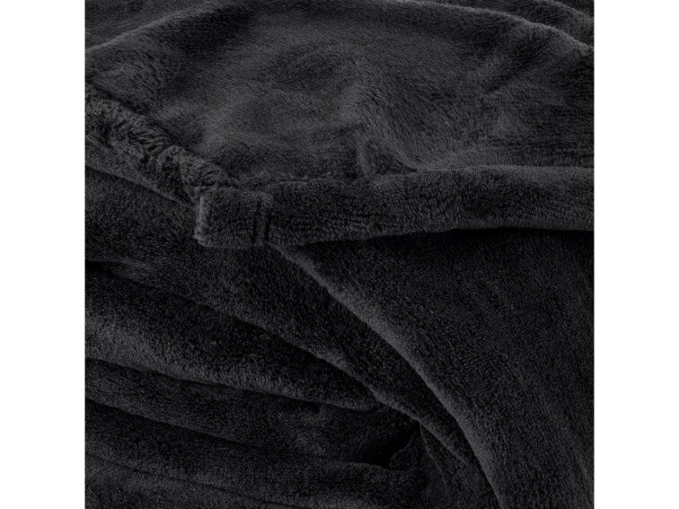 Deka mikroplyš EXCLUSIVE 150x200 - Černá