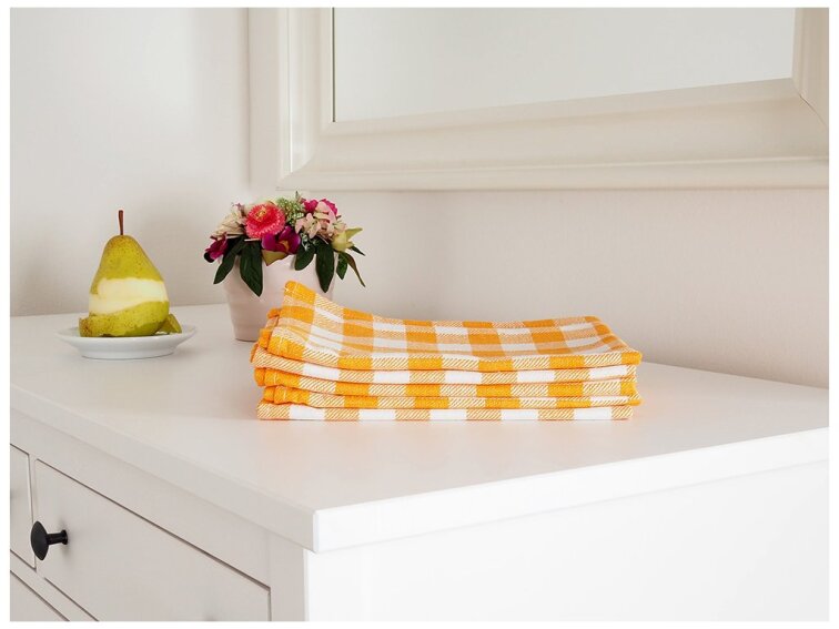 Kuchyňská utěrka KARIN 50x70 - Žlutá