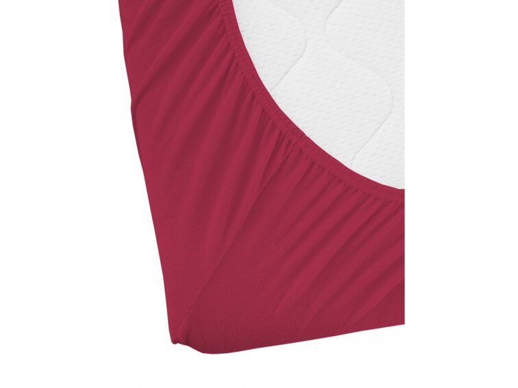 Prostěradlo Froté IDEAL - Vínová