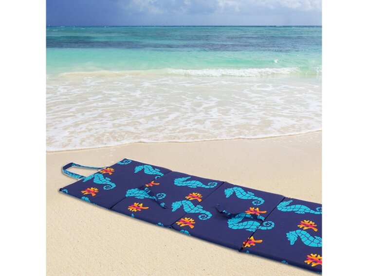 Plážové lehátko - mořský koník