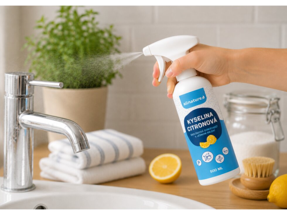 Allnature Kyselina citrónová ve spreji 500 ml