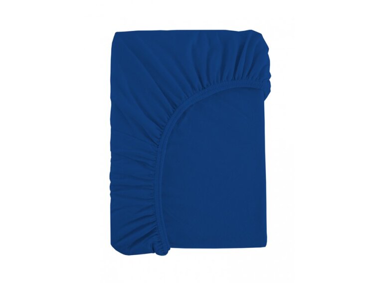 Prostěradlo Jersey bavlna IDEAL - Královská modř