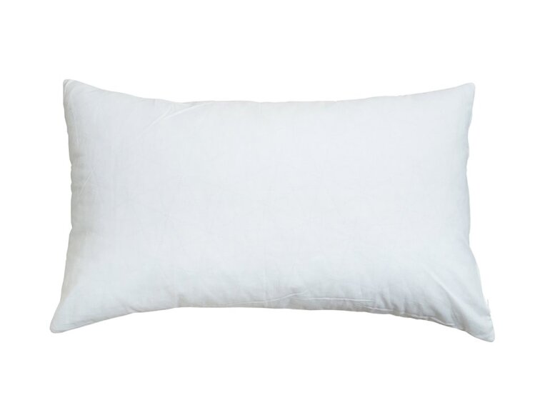 Povlak na visco polštář 45x75 cm - bílá