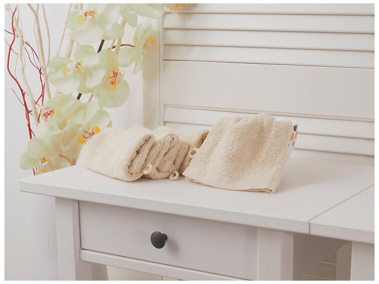 Žínka froté 15x24 Classic - Krémová