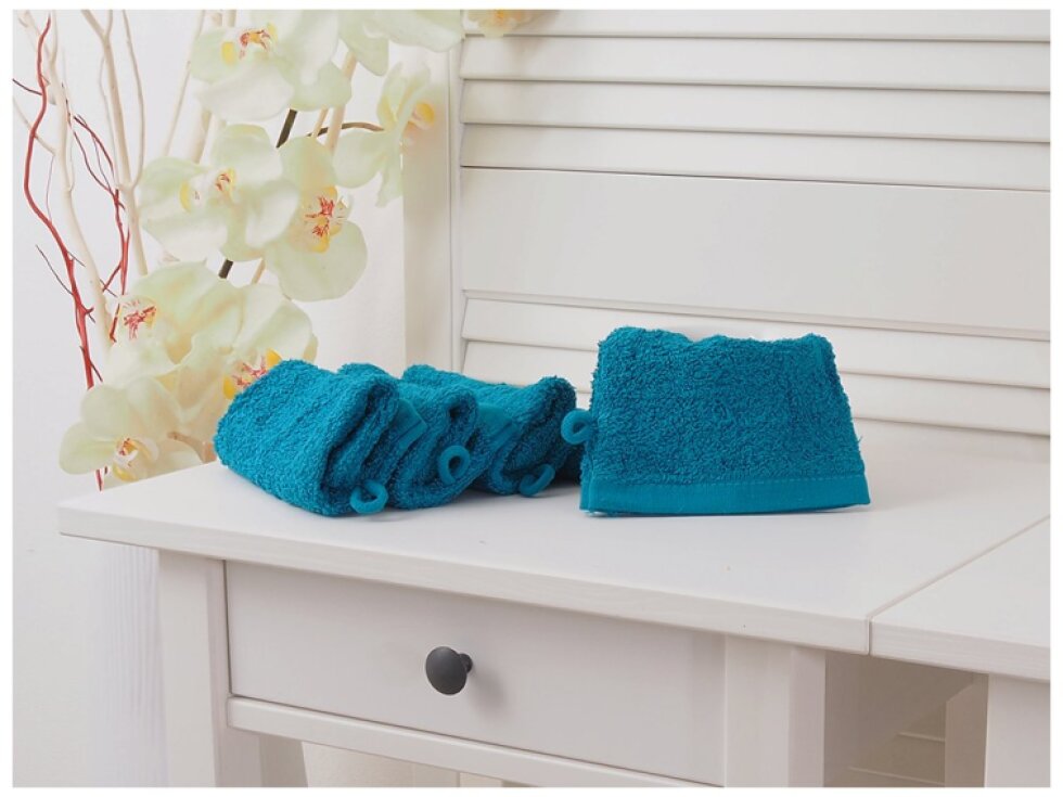 Žínka froté 15x24 Classic - Azurová modrá