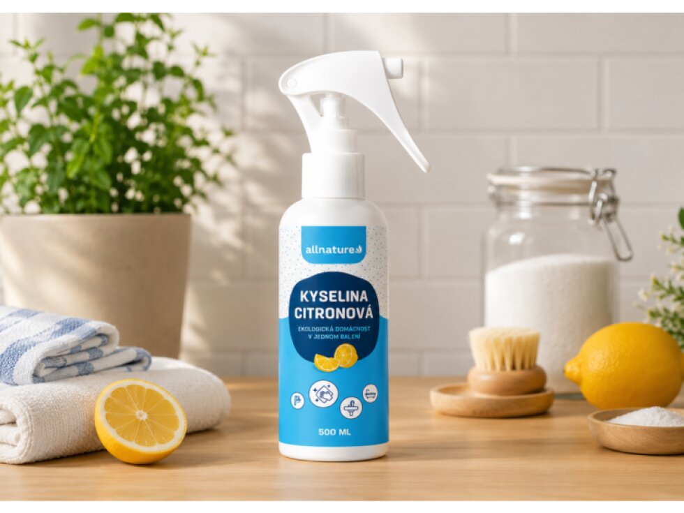 Allnature Kyselina citrónová ve spreji 500 ml