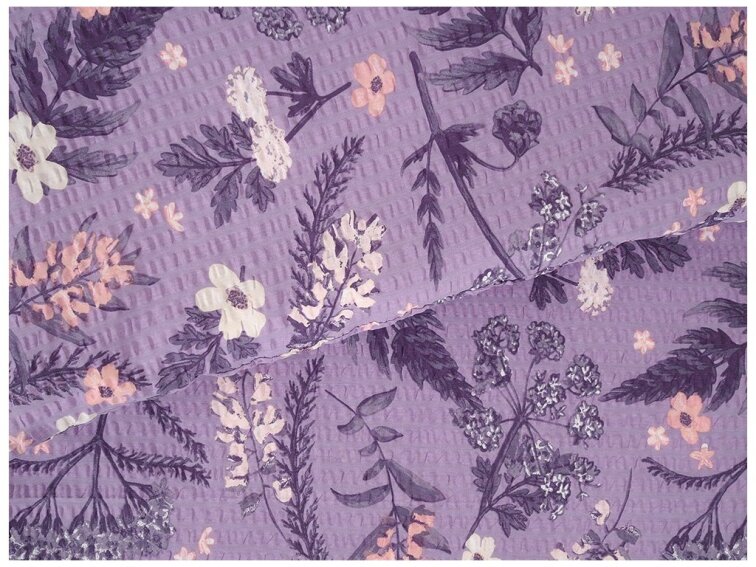 Povlečení KREP 140x200 TOP CLASS - Lavender Mist