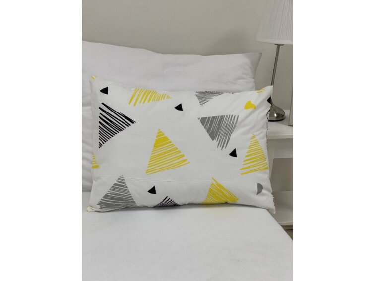 Bavlněný potah na polštářek 50x70 - vzor Triangle