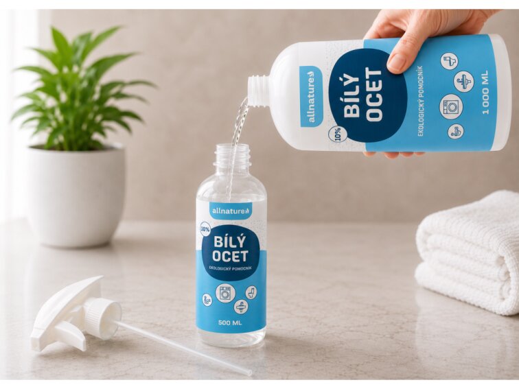 Allnature Bílý ocet 10% - náhradní náplň