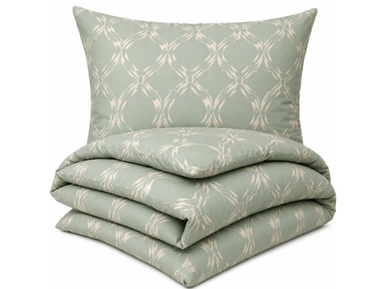 Povlečení KREP 140x200 TOP CLASS - Sage Harmony