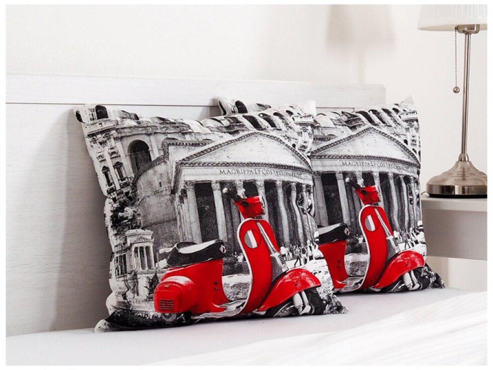 Dekorační polštářek 45x45 - Vespa