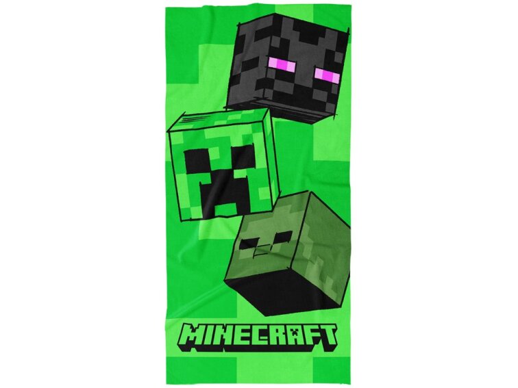 Dětská osuška 70x140 - Minecraft Mob head