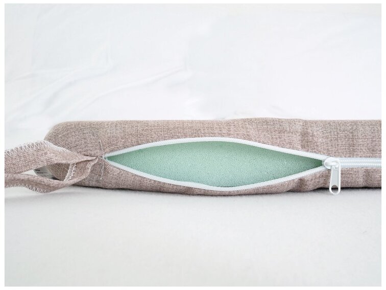 Sedák 40 x 40 cm se šňůrkami - Béžový